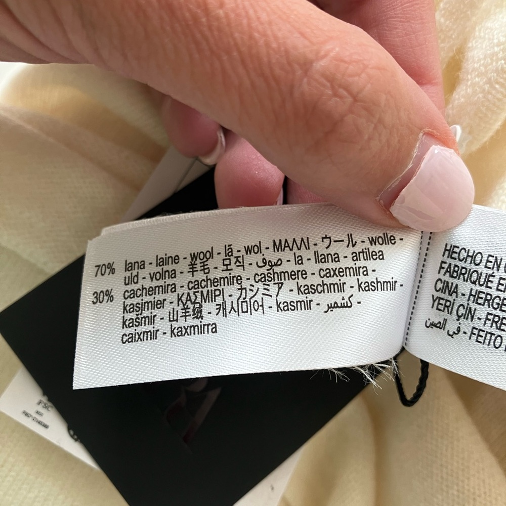 Zara cream top - Picture 4 of 4